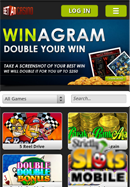 Bet-At Mobile Casino smartphone screen shot
