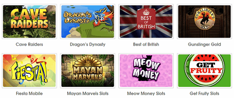 top online casino games UK