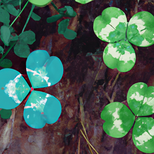 Four-leaf clovers - another symbol commonly seen in Irish-themed slot games